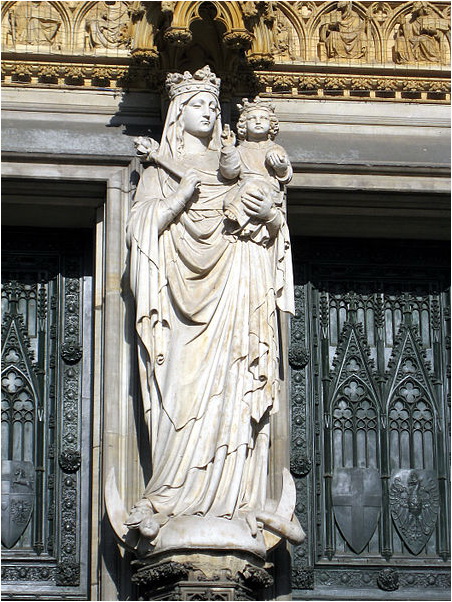 Cologne Cathedral Köln Church Germany Model Figure Statue Cologne Souvenir