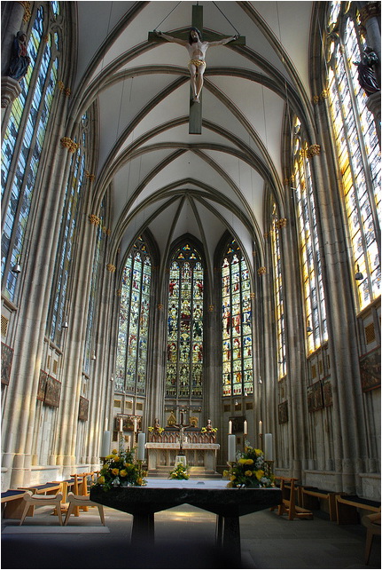 Cologne Cathedral Gothic Arcades